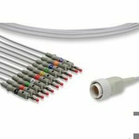 ILB GOLD Replacement For Kenz, 303 Direct-Connect Ekg Cables 303 DIRECT-CONNECT EKG CABLES